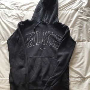Black and gray Nike sweatshirt
